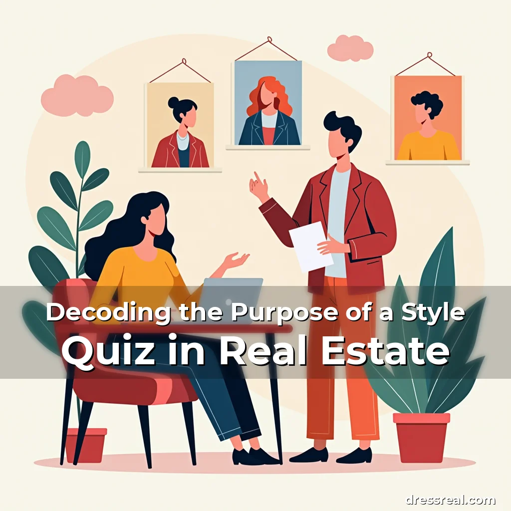 Read more about the article Decoding the Purpose of a Style Quiz in Real Estate