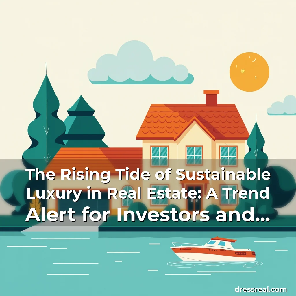 Read more about the article The Rising Tide of Sustainable Luxury in Real Estate: A Trend Alert for Investors and Professionals