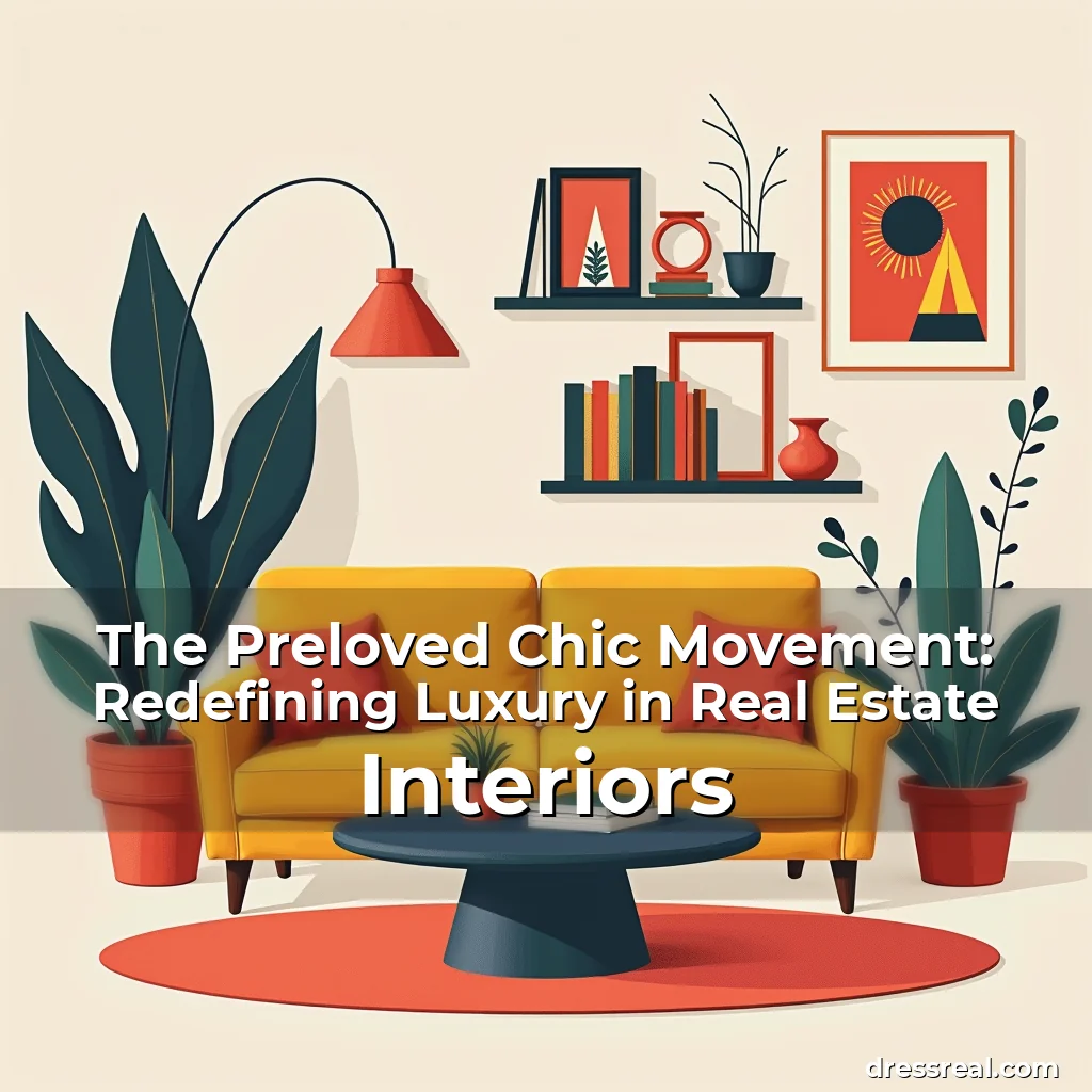 Read more about the article The Preloved Chic Movement: Redefining Luxury in Real Estate Interiors