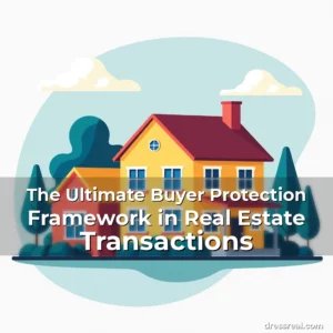 Artistic representation for The Ultimate Buyer Protection Framework in Real Estate Transactions