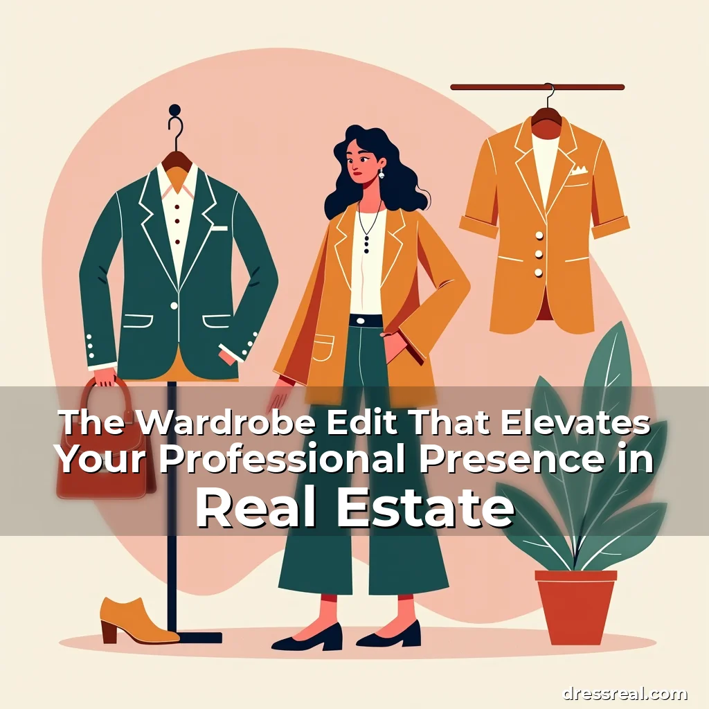 Read more about the article The Wardrobe Edit That Elevates Your Professional Presence in Real Estate