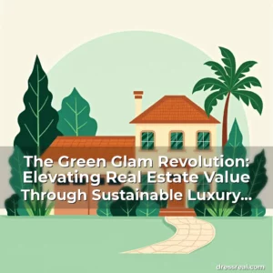 Artistic representation for The Green Glam Revolution: Elevating Real Estate Value Through Sustainable Luxury Living
