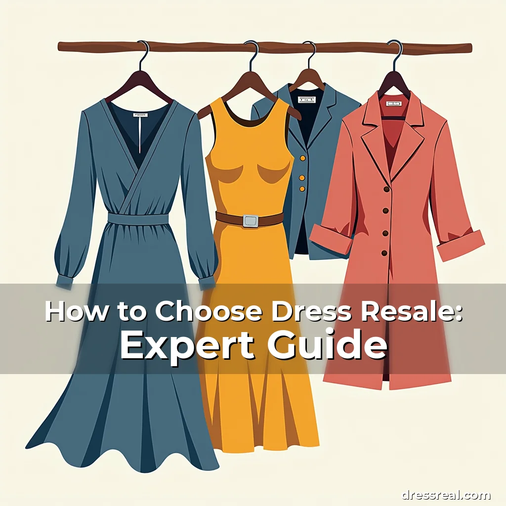Artistic representation for How to Choose Dress Resale: Expert Guide