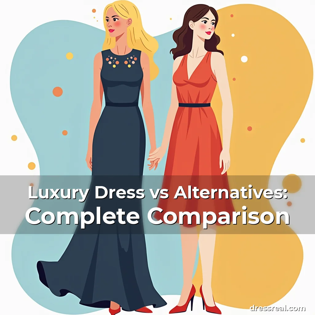 Artistic representation for Luxury Dress vs Alternatives: Complete Comparison