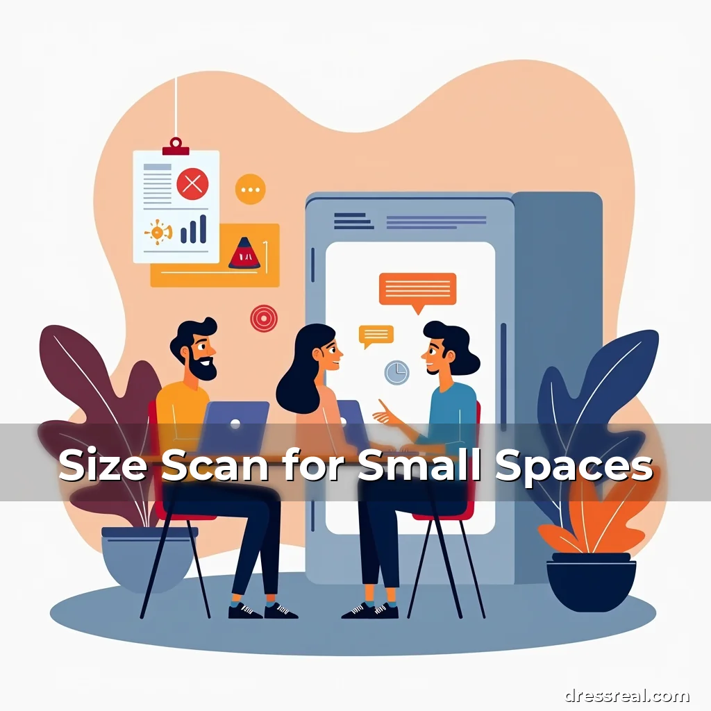 Artistic representation for Size Scan for Small Spaces