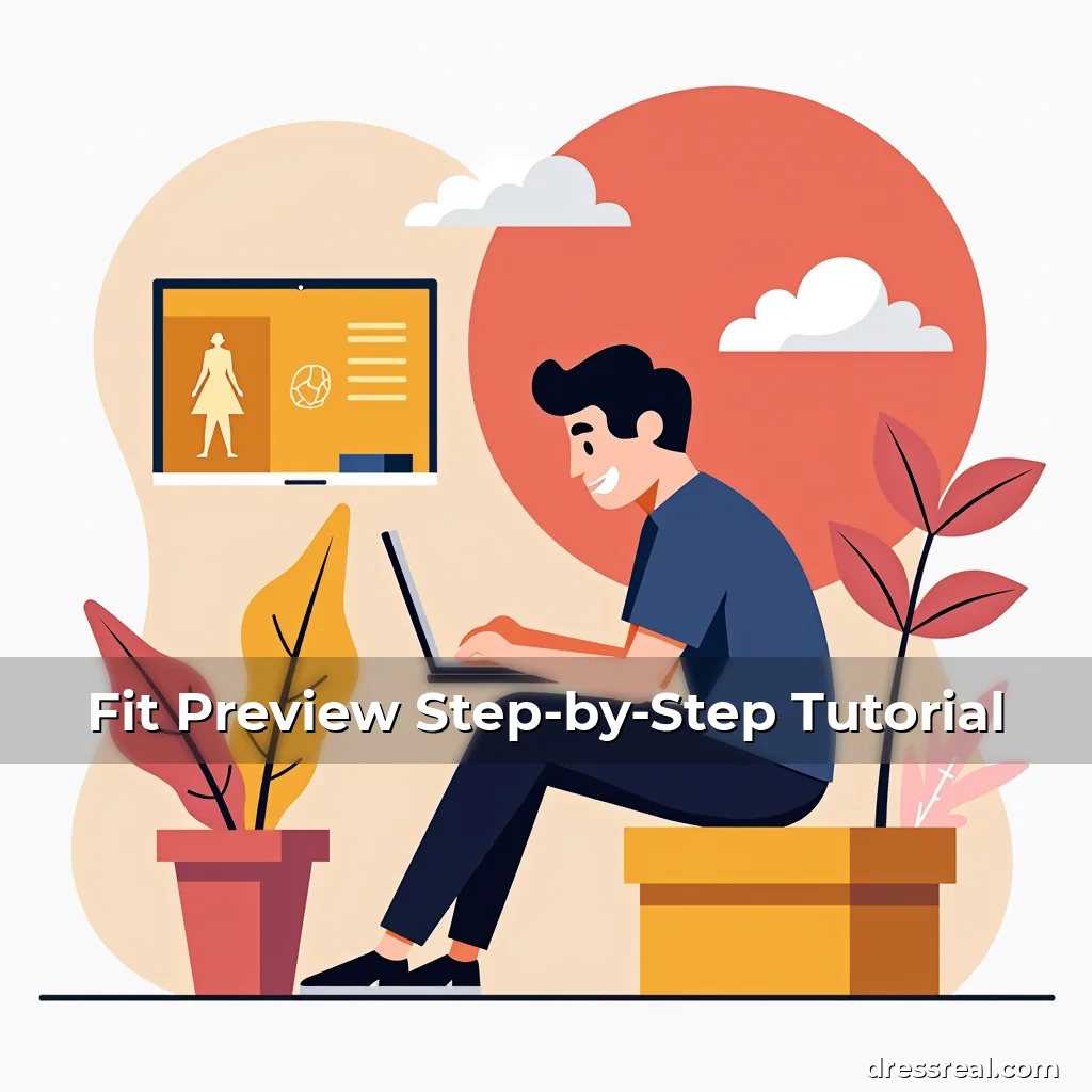 Artistic representation for Fit Preview Step-by-Step Tutorial