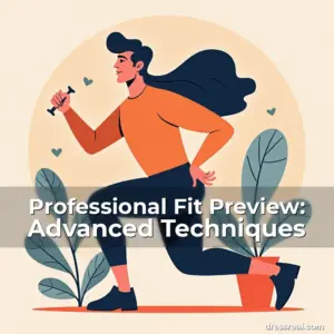 Artistic representation for Professional Fit Preview: Advanced Techniques