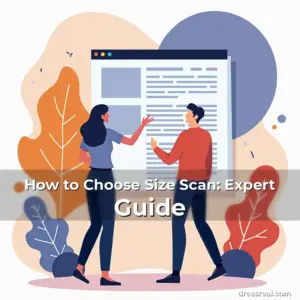 Artistic representation for How to Choose Size Scan: Expert Guide
