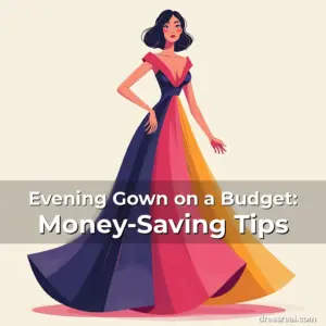 Artistic representation for Evening Gown on a Budget: Money-Saving Tips