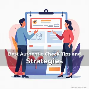 Artistic representation for Best Authentic Check Tips and Strategies