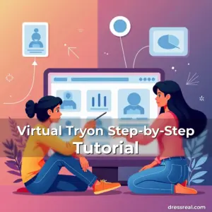 Artistic representation for Virtual Tryon Step-by-Step Tutorial