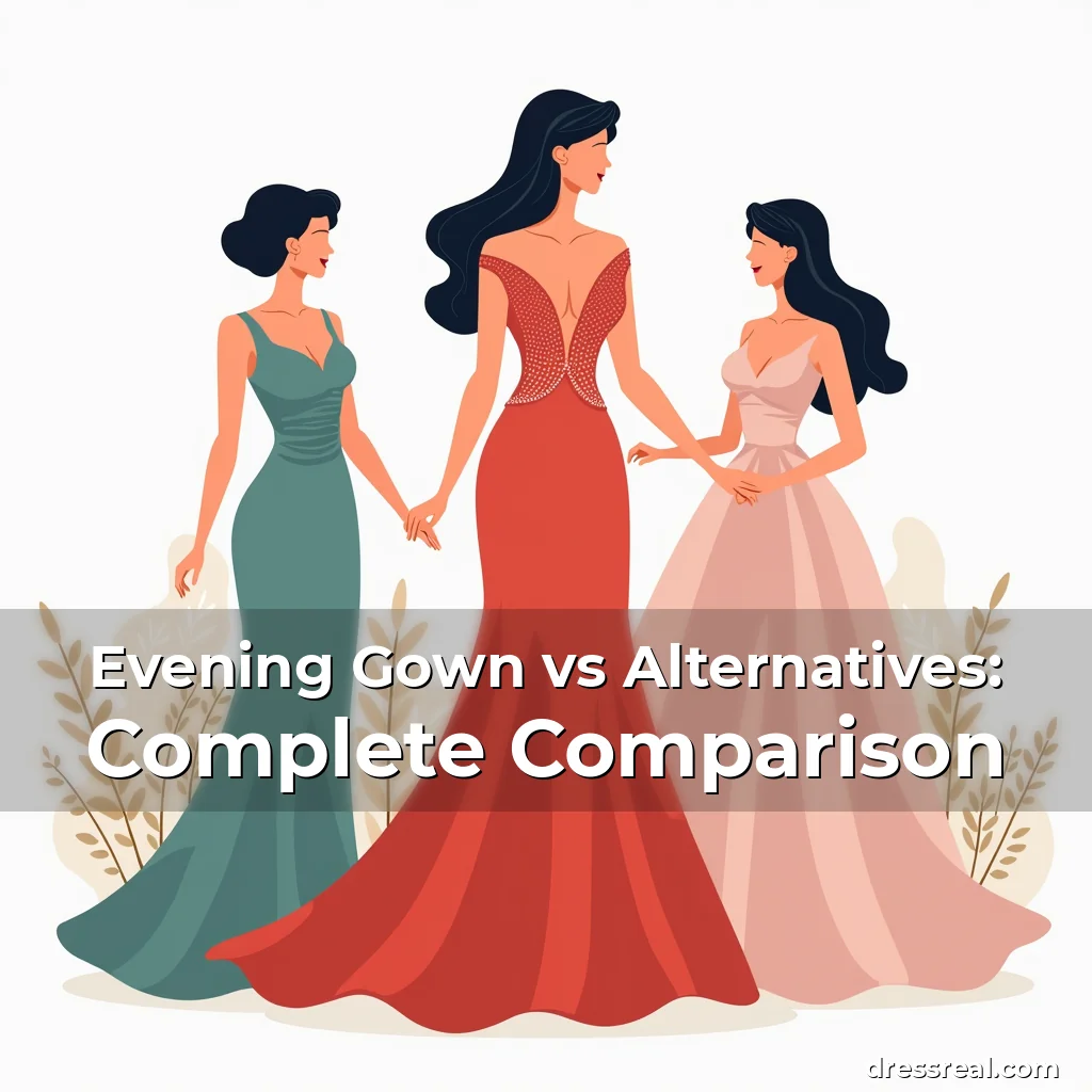 Artistic representation for Evening Gown vs Alternatives: Complete Comparison