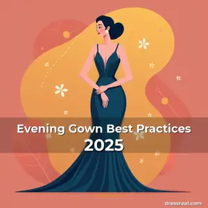 Artistic representation for Evening Gown Best Practices 2025