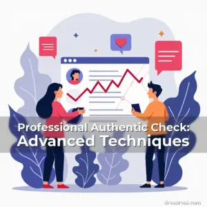 Artistic representation for Professional Authentic Check: Advanced Techniques
