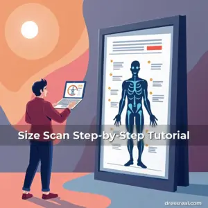 Artistic representation for Size Scan Step-by-Step Tutorial