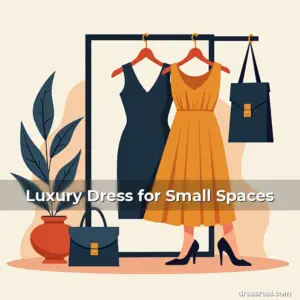 Artistic representation for Luxury Dress for Small Spaces