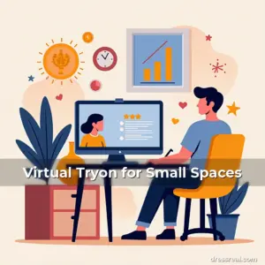 Artistic representation for Virtual Tryon for Small Spaces