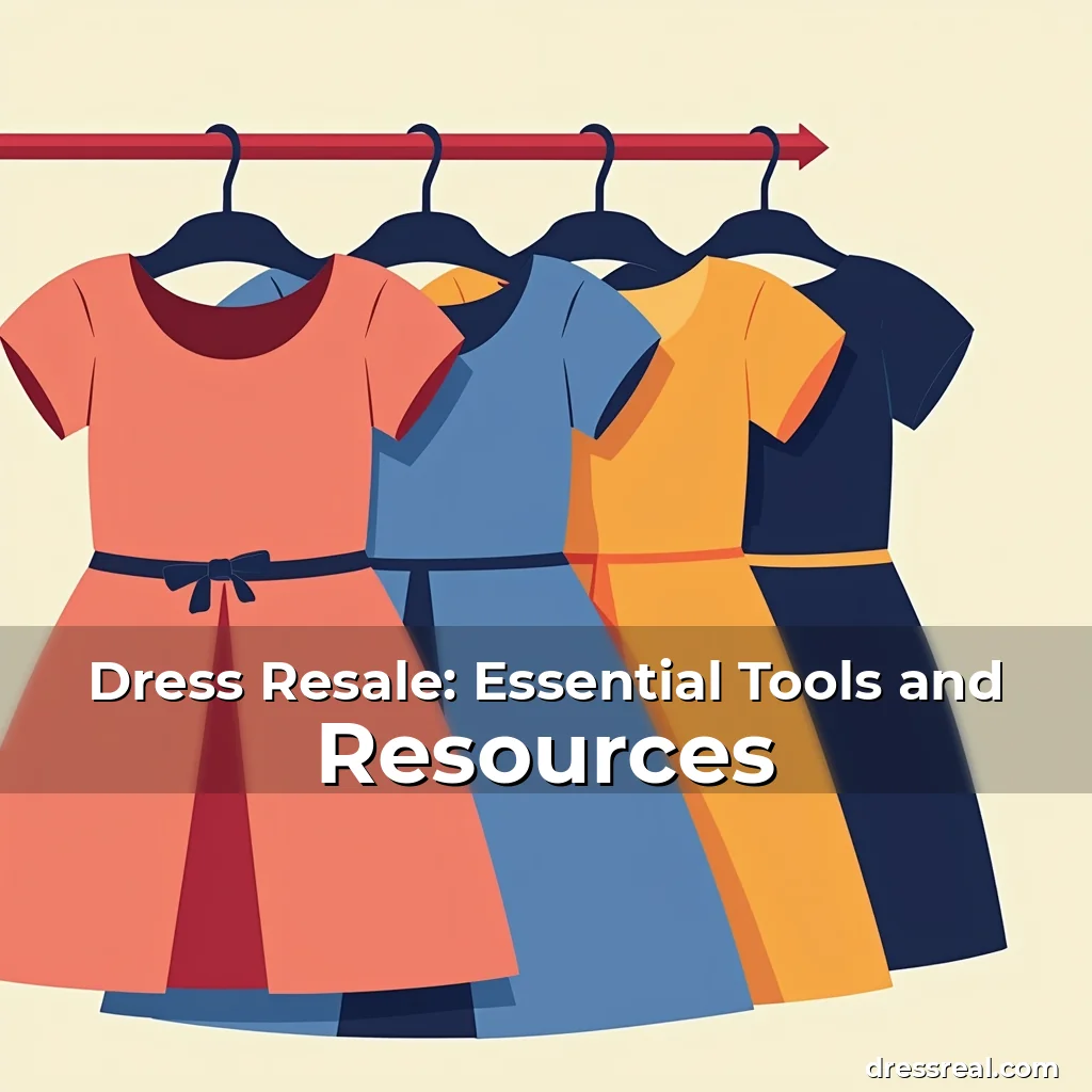 Artistic representation for Dress Resale: Essential Tools and Resources