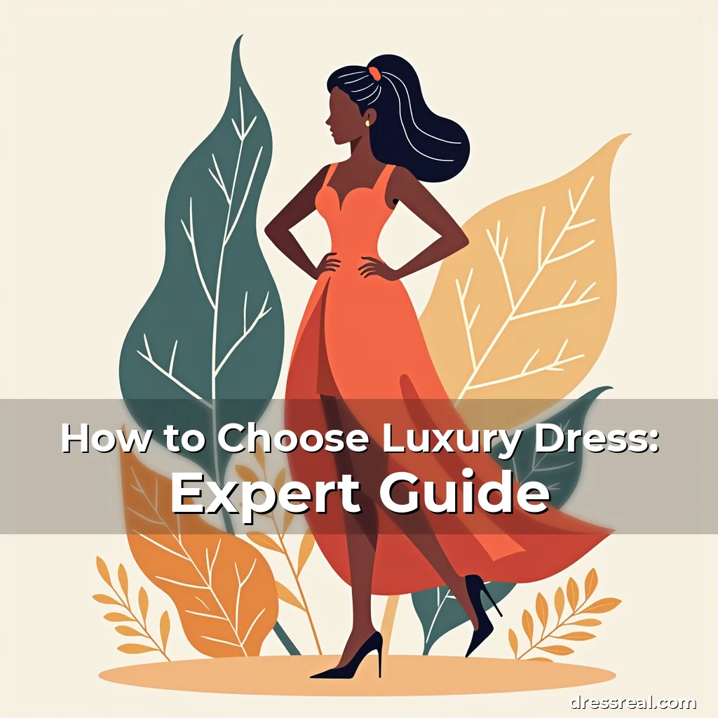 Artistic representation for How to Choose Luxury Dress: Expert Guide