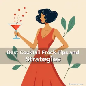 Artistic representation for Best Cocktail Frock Tips and Strategies