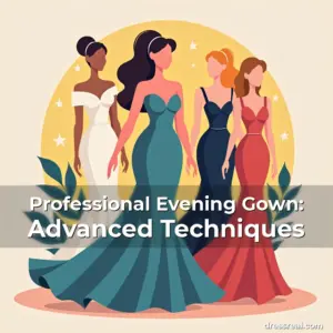 Artistic representation for Professional Evening Gown: Advanced Techniques